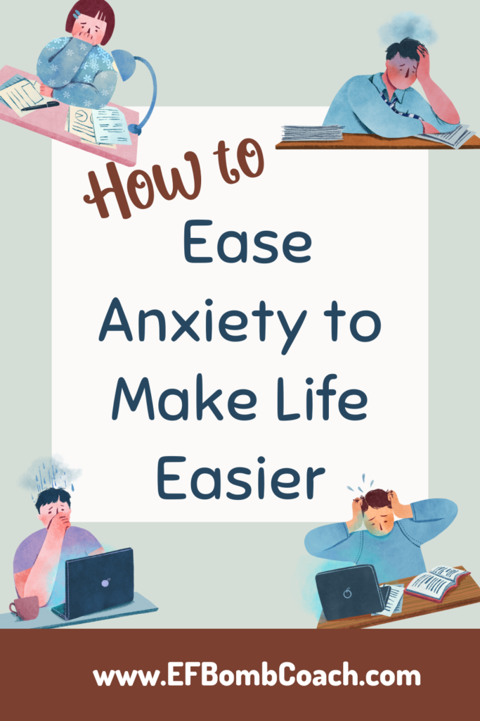 How to ease anxiety to make life easier - various people looking frustrated