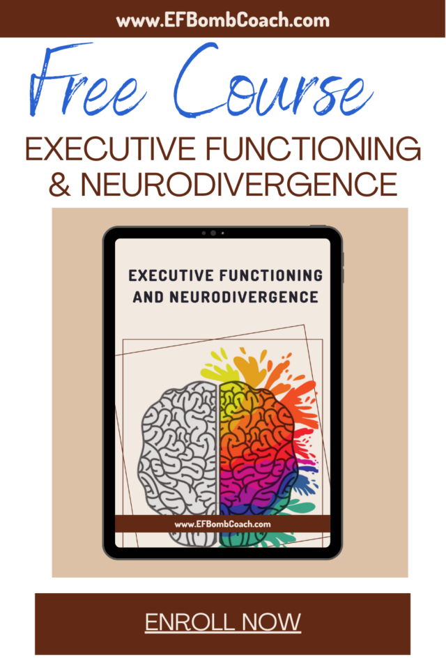 Executive Functioning and Neurodivergence - free course