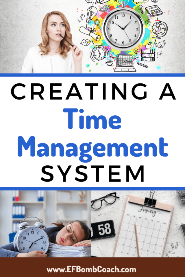 creating a time management system