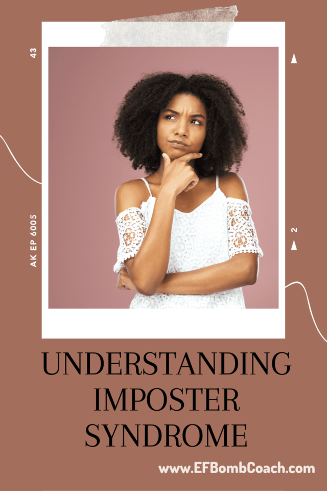 Understanding Imposter Syndrome - African American woman holding her chin in thought