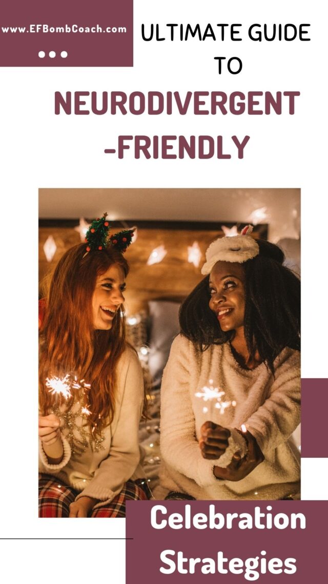 Ultimate Guide to Neurodivergent-friendly Celebration strategies -- 2 women holding sparklers and smiling