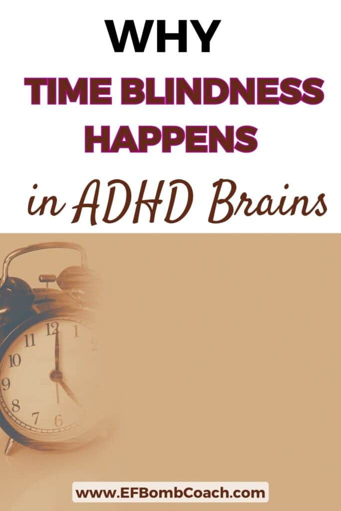 Why Time Blindness Happens in ADHD Brains - alarm clock fading behind beige color 