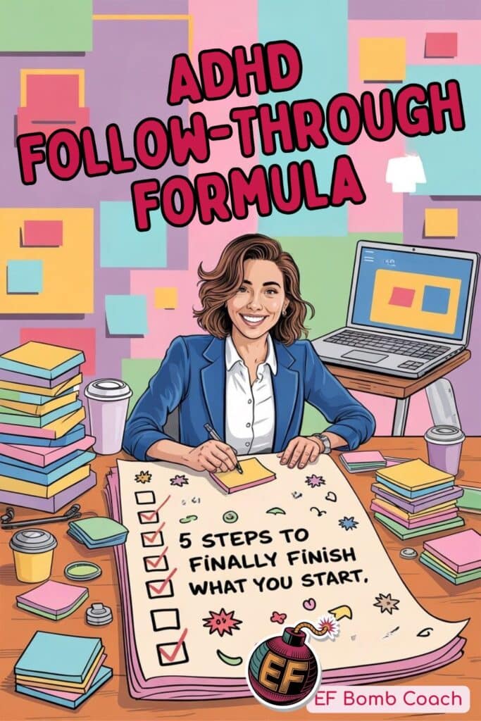 ADHD Follow-Through Formula: 5 Steps to Finish What You Start
