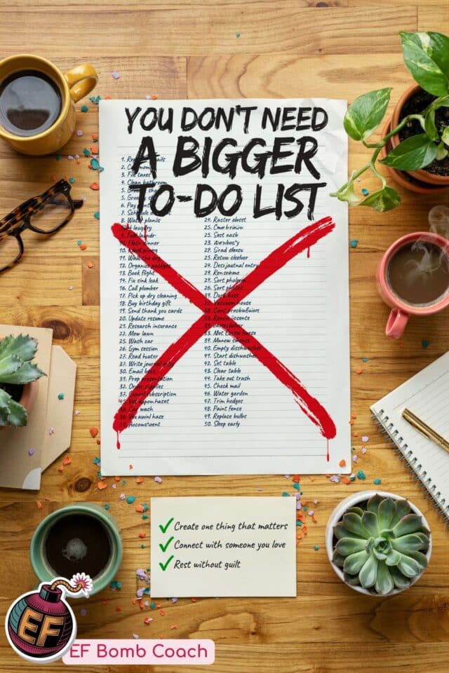 The Minimum Viable Day: A Better ADHD Productivity System