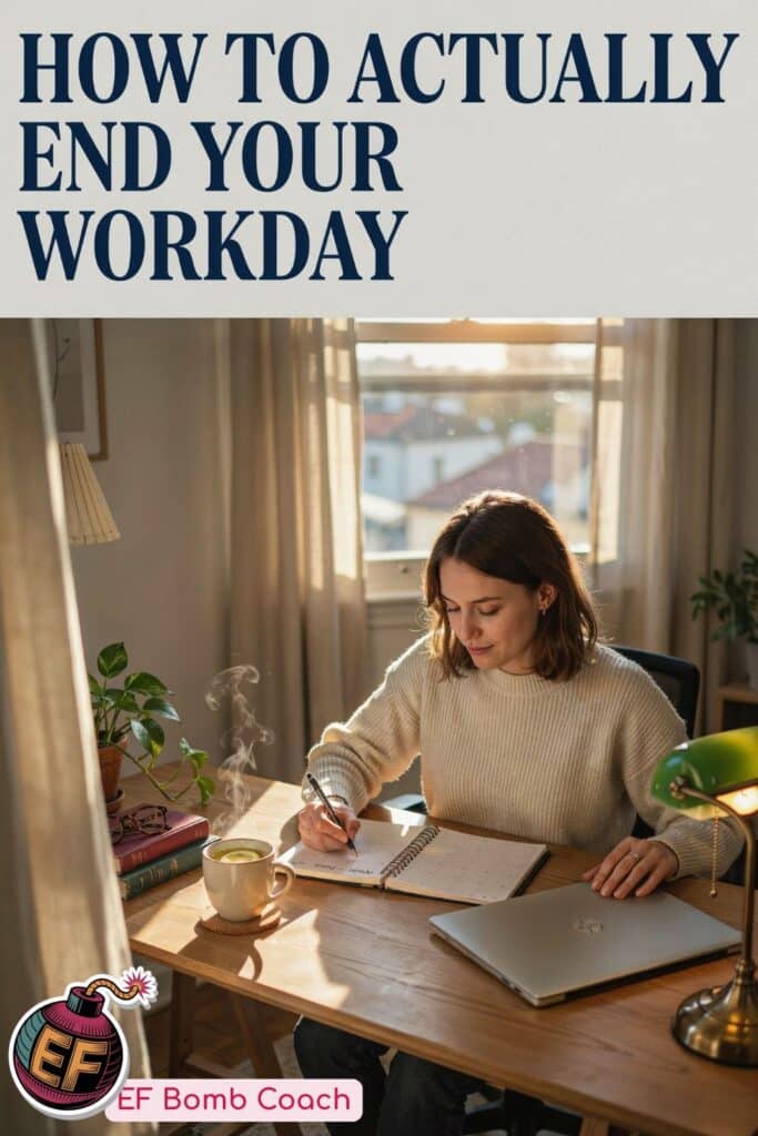 How to Shutdown Your Workday With ADHD
